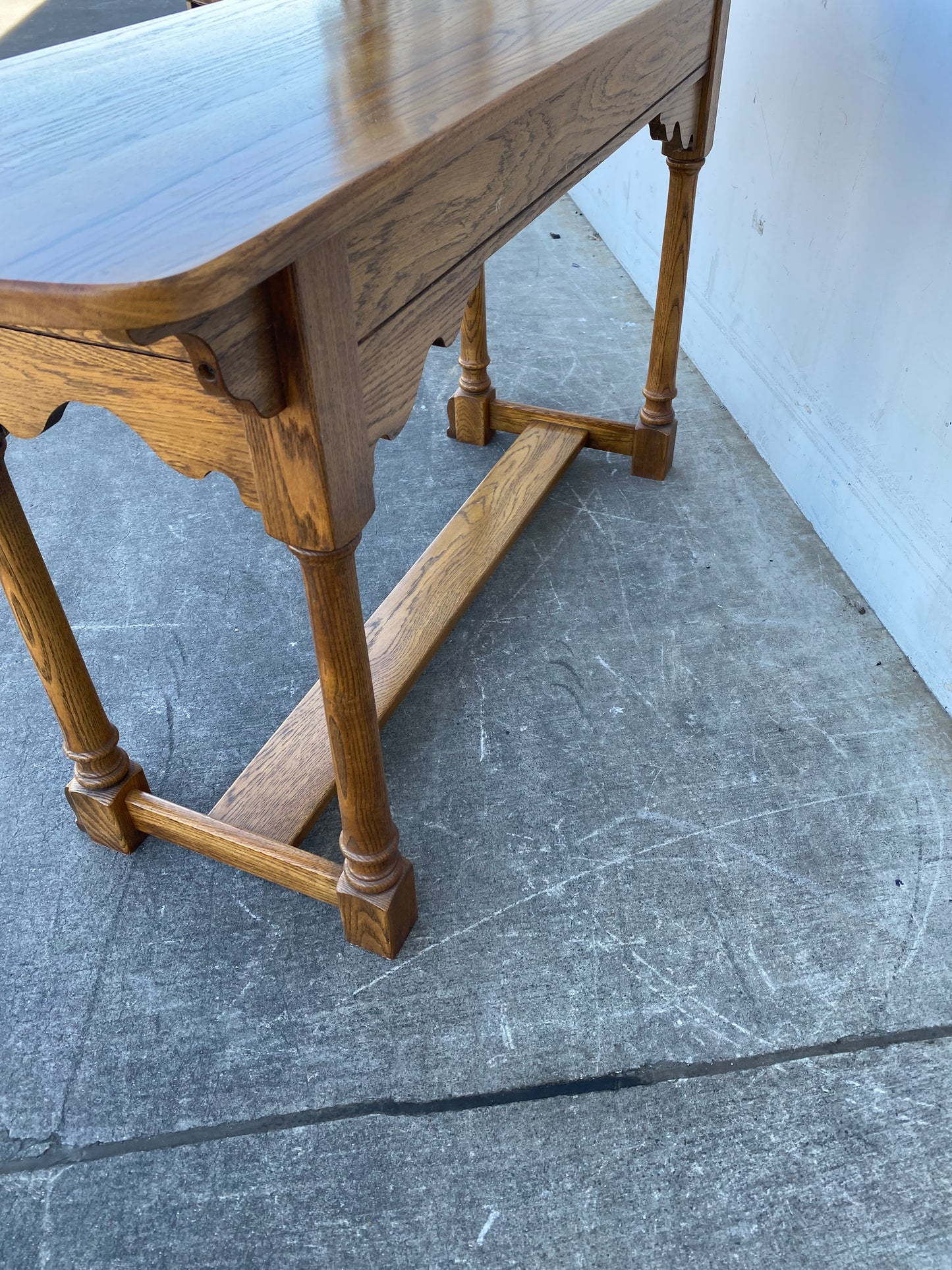 Console/hallway/ sofa table light wood oak