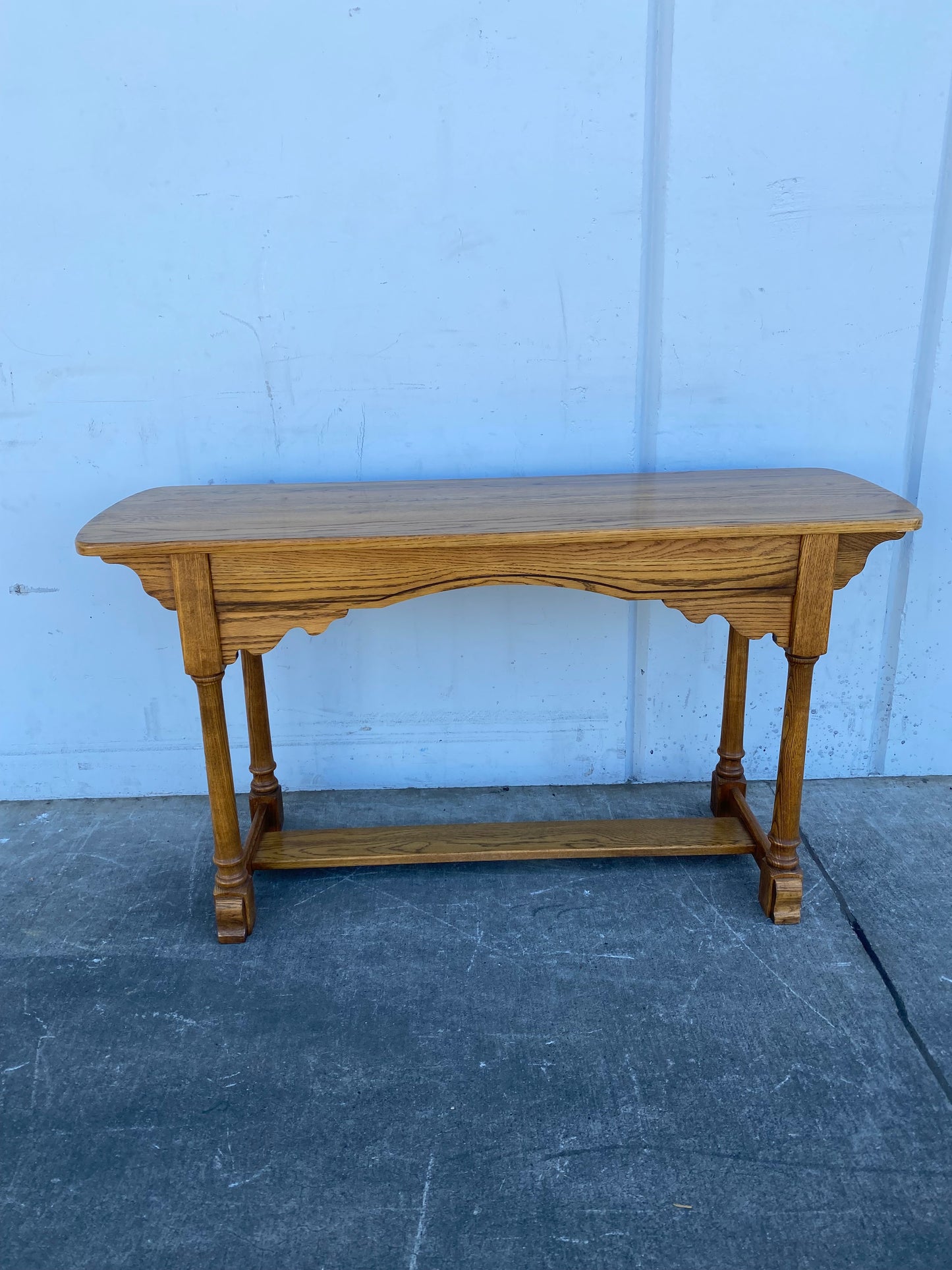Console/hallway/ sofa table light wood oak