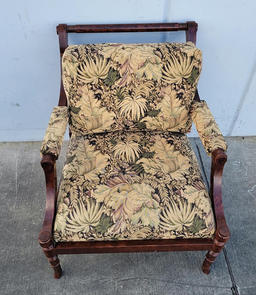 Antique/ vintage armchair with 2 pillows French style