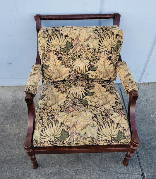 Antique/ vintage armchair with 2 pillows French style
