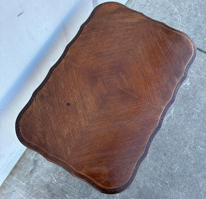 Antique Wood Entry Table/Side Table