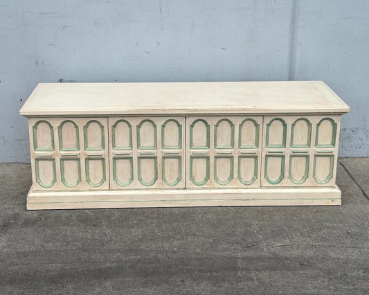 white/ cream French provincial style sideboard/ buffet cabinet