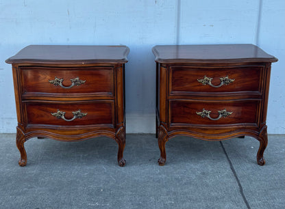 Dixie nightstands/ bed side tables dark wood