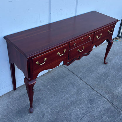 Pennsylvania house dark wood mahogany console/ hallway table