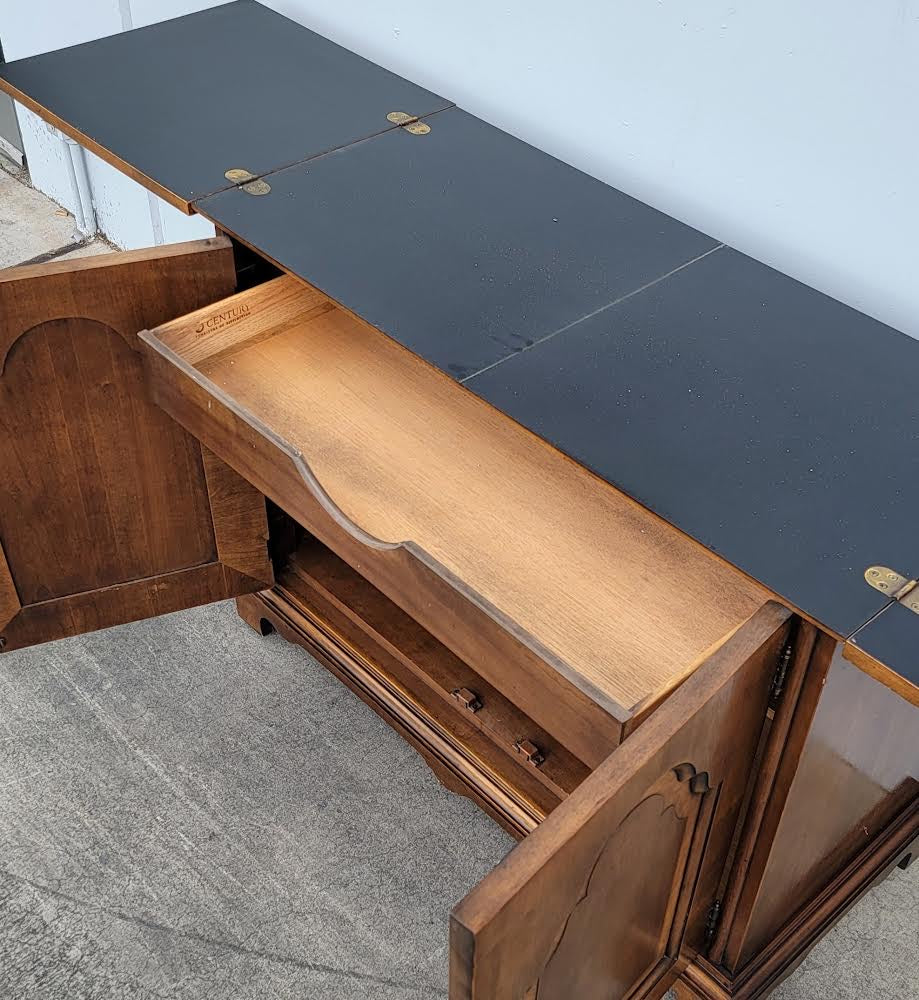 Century buffet/cabinet flip top server