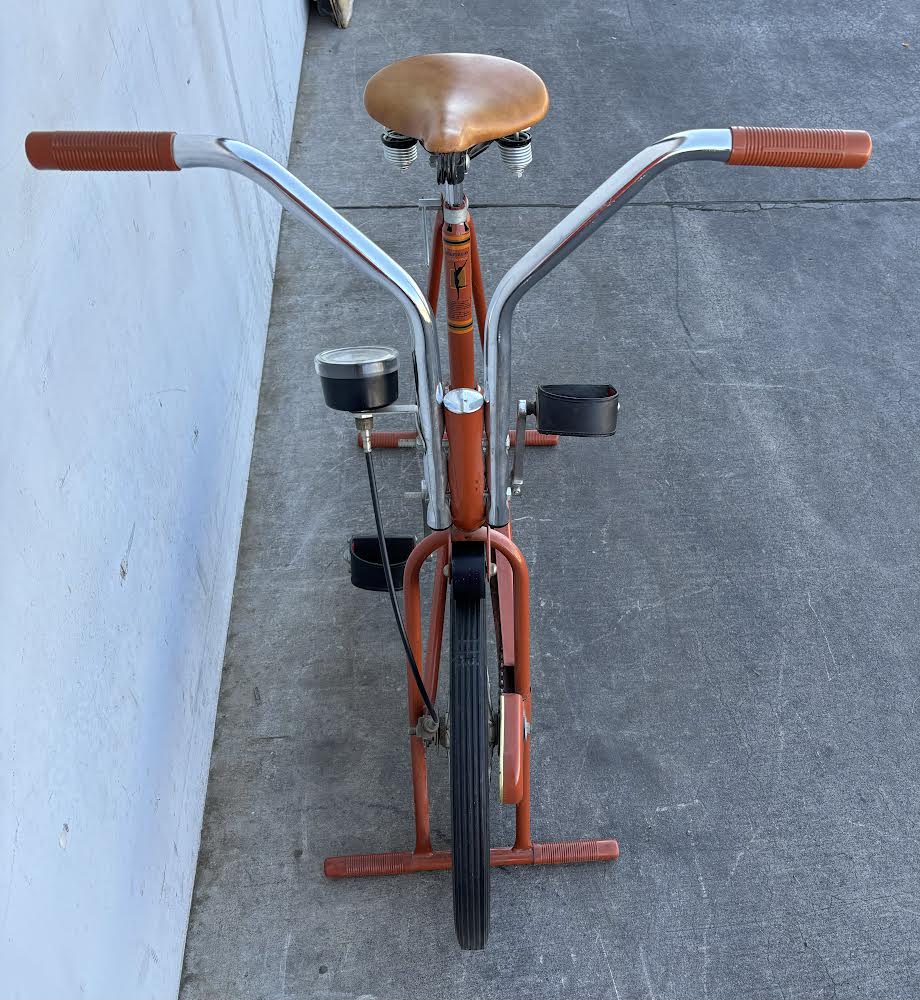 Vitamaster Roto vintage orange cycle exercise bike