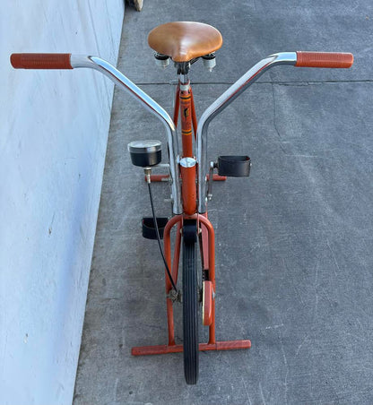 Vitamaster Roto vintage orange cycle exercise bike