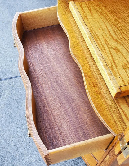 Armoire/tv cabinet/dresser light wood/honey