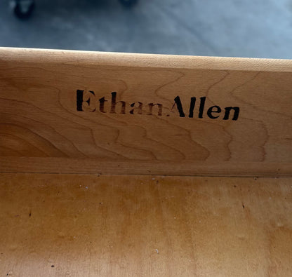 Ethan Allen vintage heirloom nutmeg maple desk