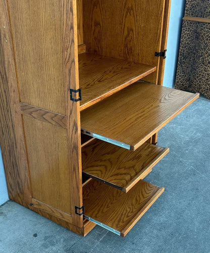 Vintage Armoire Computer Desk