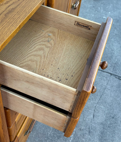 Bassett Roll top desk cabinet