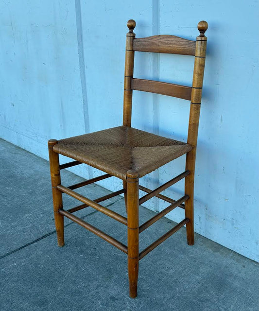 Ladder Back Antique Tall Chair