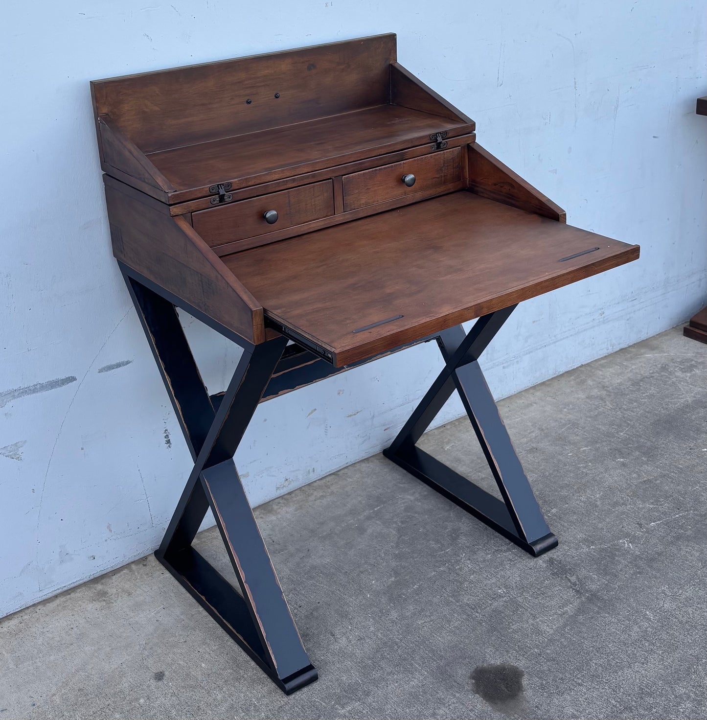 world market style secretary writing desk