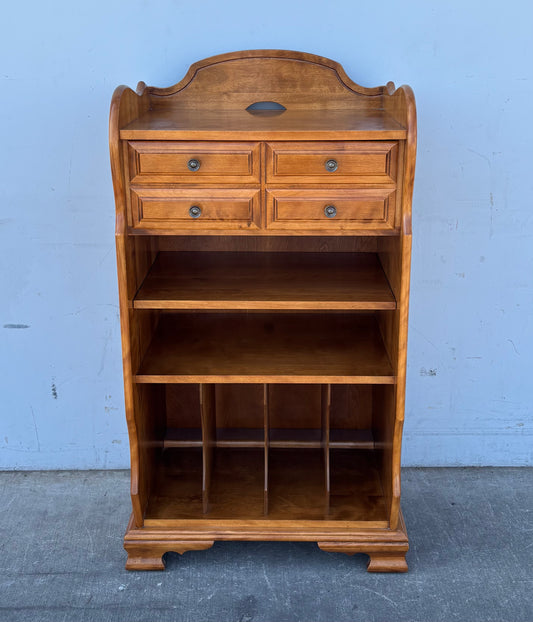 Vintage Display Cabinet Desk Dresser