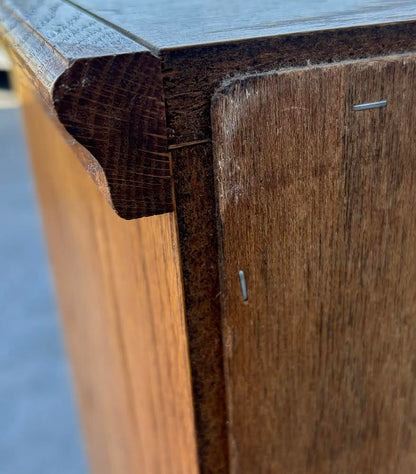 Antique Oak Bookcase/ bookshelf short