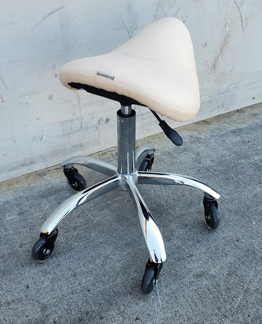 Dr lomilomi rolling saddle seat salon/clinic stool