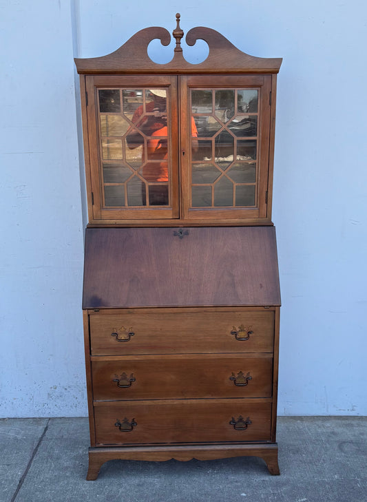 Antique Drop Front Secretary Desk