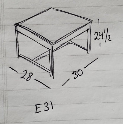 Henredon channel crossings end/side table