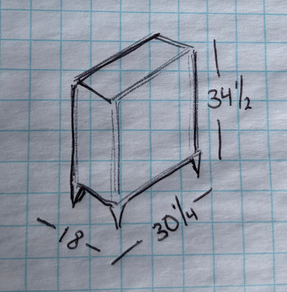 Black and gold nightstands/ bedside tables (2)