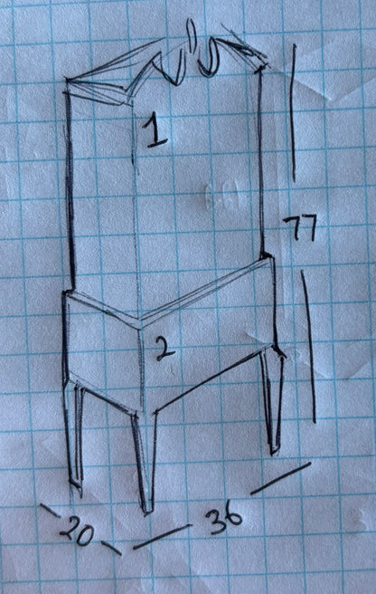 Lexington highboy dresser/ chest of drawers