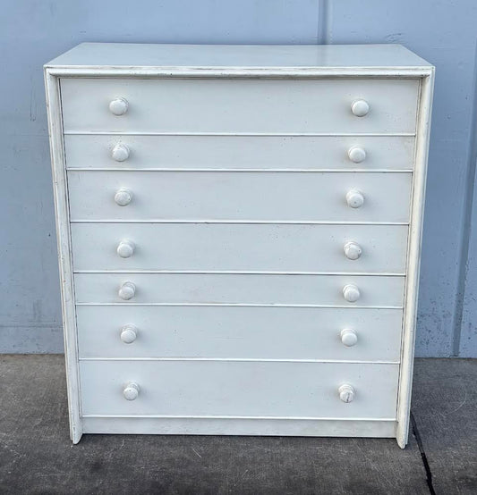 Tall White Wide Johnson Furniture Co Dresser