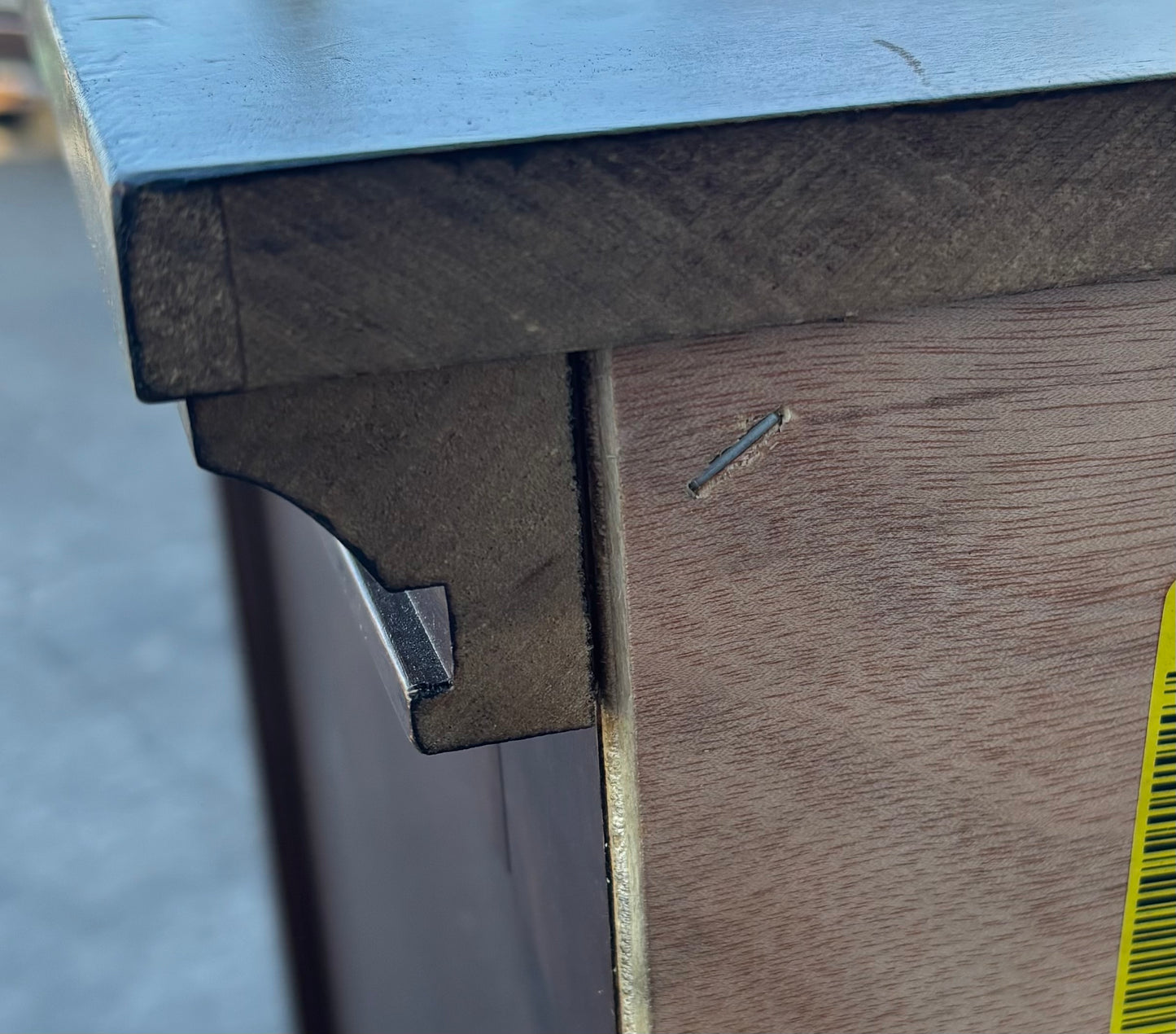 Dark wood sideboard/ buffet tv cabinet