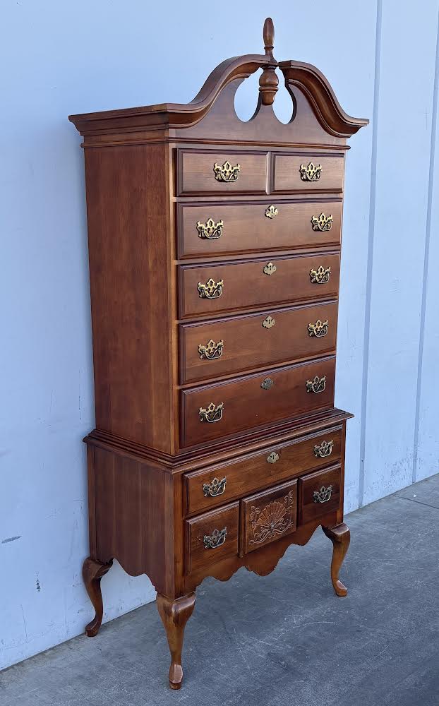 Vintage American Drew Cherry Highboy
