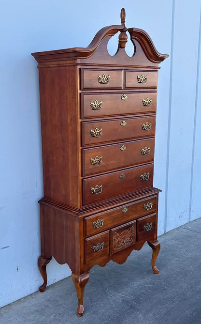 Vintage American Drew Cherry Highboy