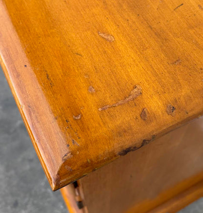 Vintage Tall Dresser Buffet Solid Wood