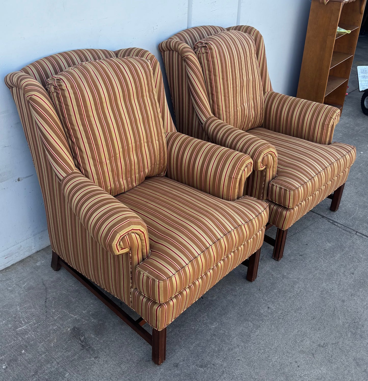 Striped armchairs (2)