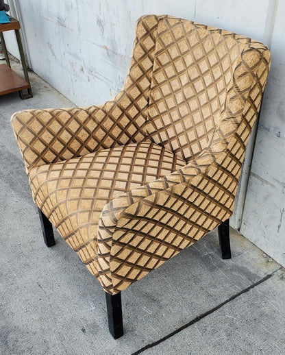 tan / beige antique /vintage armchair