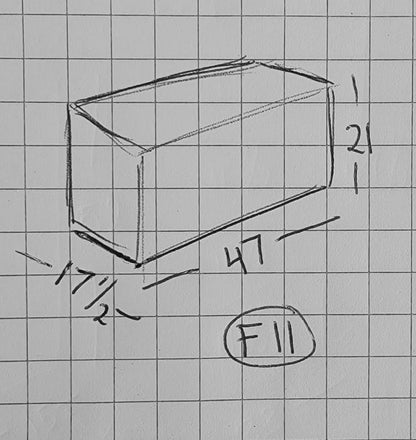 Blonde/light wood chest/trunk lane