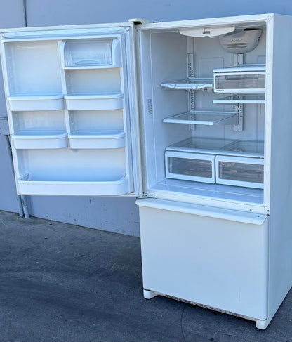 White Maytag plus Refrigerator