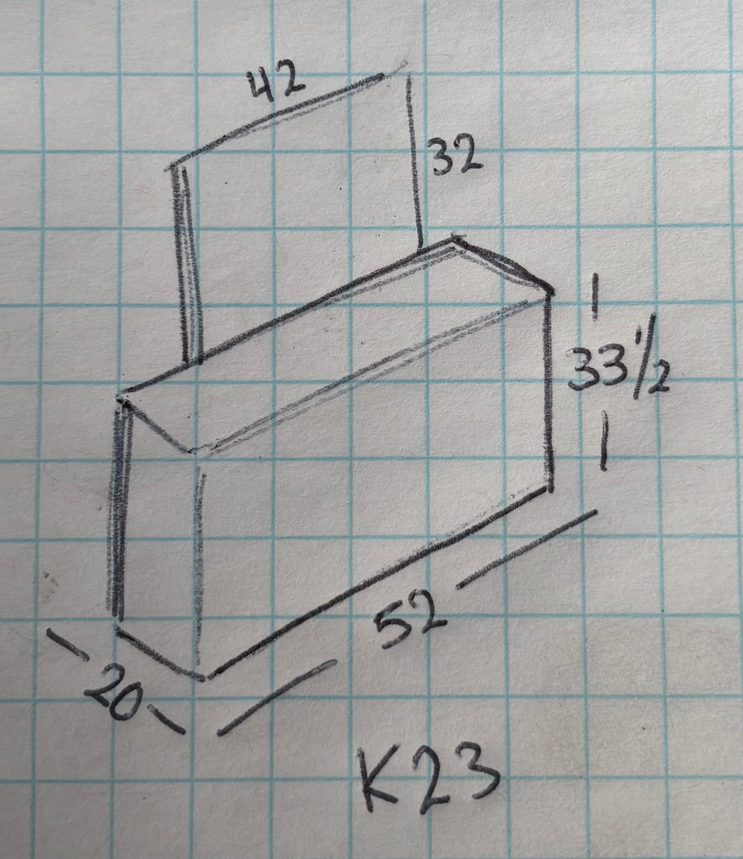 Hungerford dresser with mirror/ chest of drawers cherry