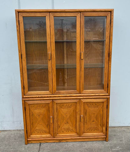 Vintage Mid Century Modern Hutch