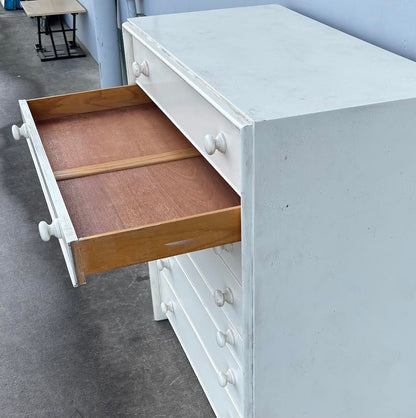 Tall White Wide Johnson Furniture Co Dresser