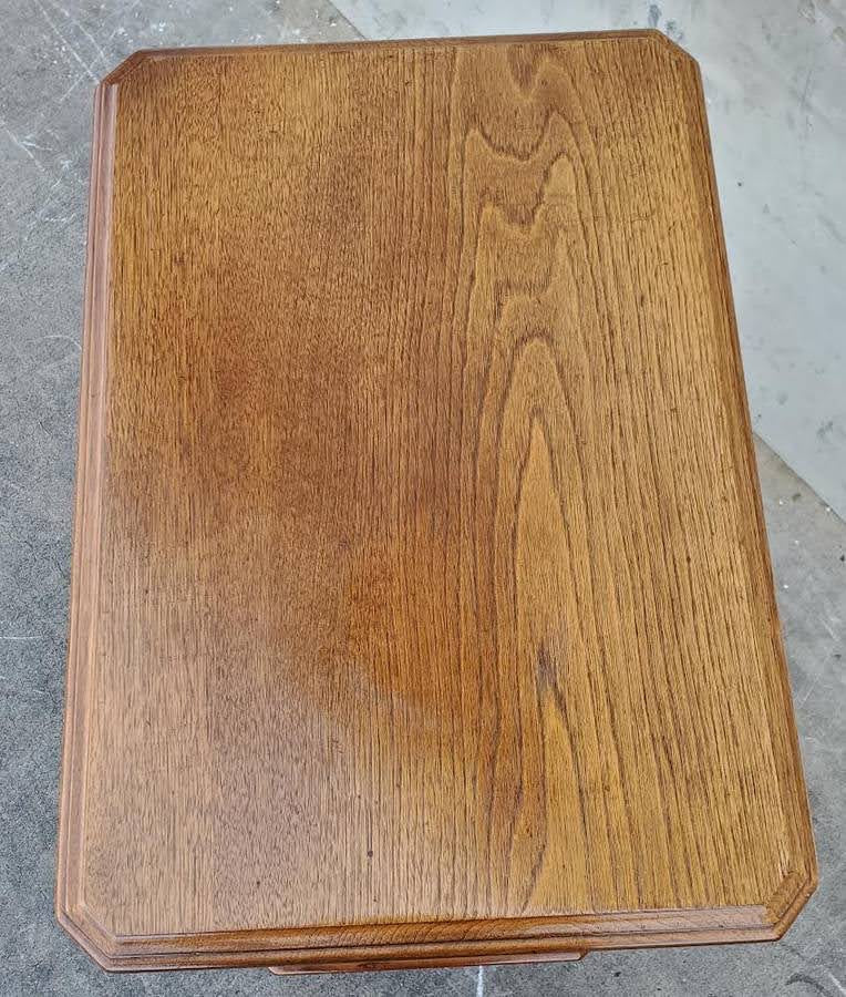 Antique/ vintage Victorian sewing work/library entry table