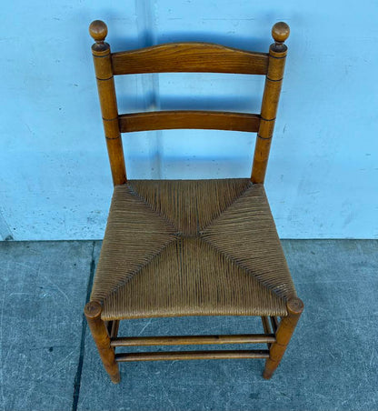 Ladder Back Antique Tall Chair
