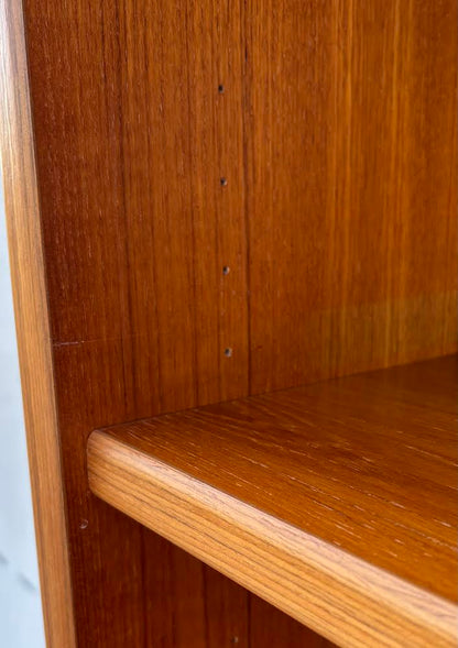 Mid Century Style Danish Modern Teak Bookcase Book Shelf Organizer made in Denmark