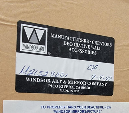 windsor art & mirror company wall mirror