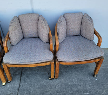 Mid Century 4 Chairs