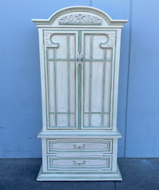 Vintage Armoire white/cream