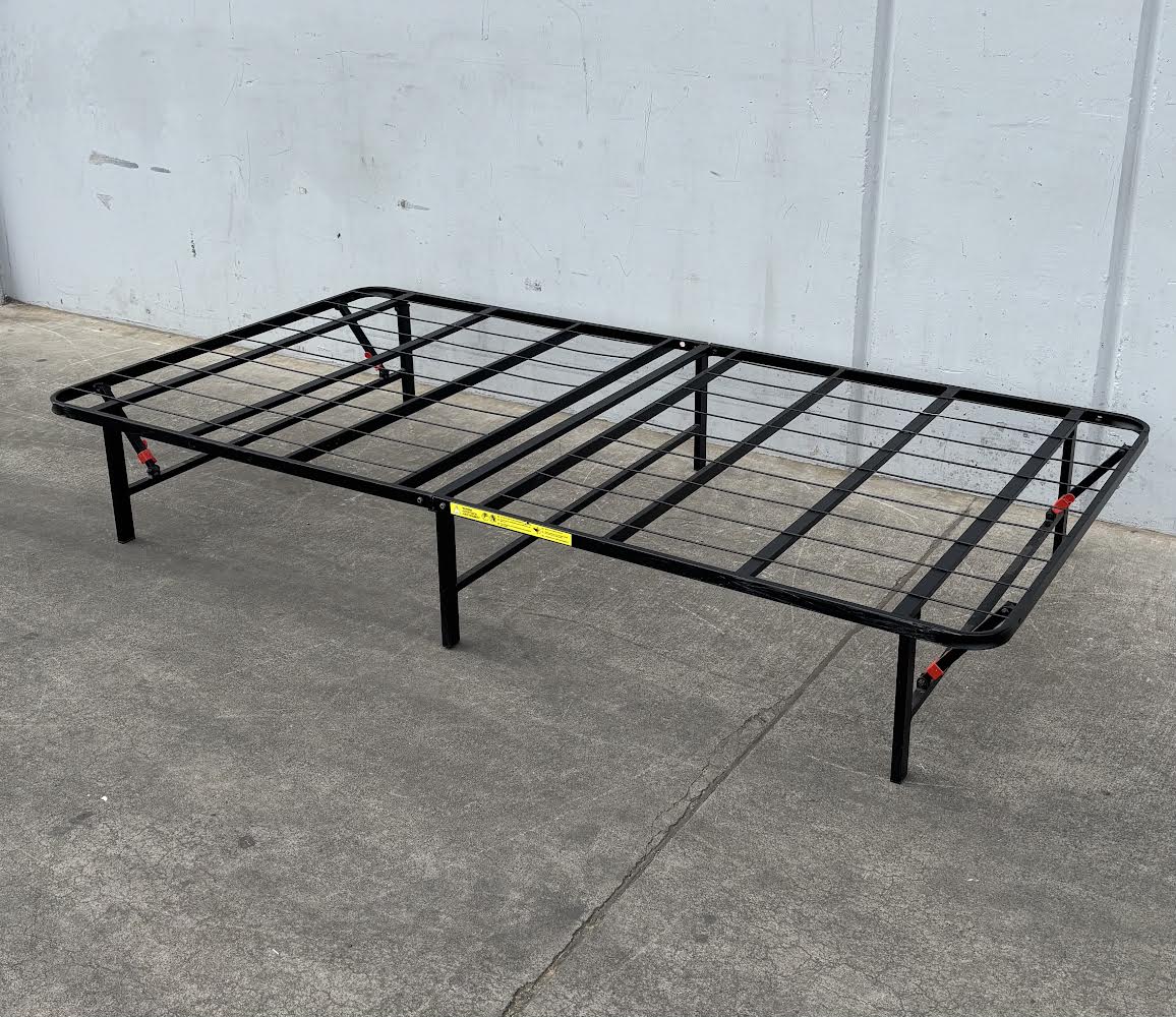 Twin Basic Foldable Metal Bed Platform