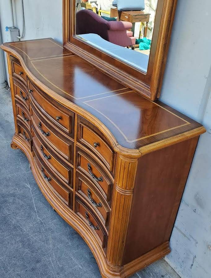 Chris Madden dresser/sideboard /buffet with mirror