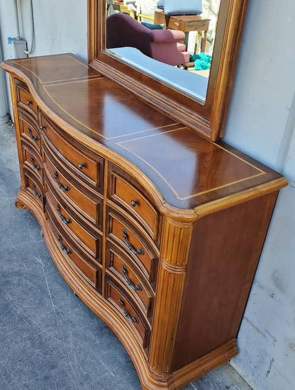 Chris Madden dresser/sideboard /buffet with mirror