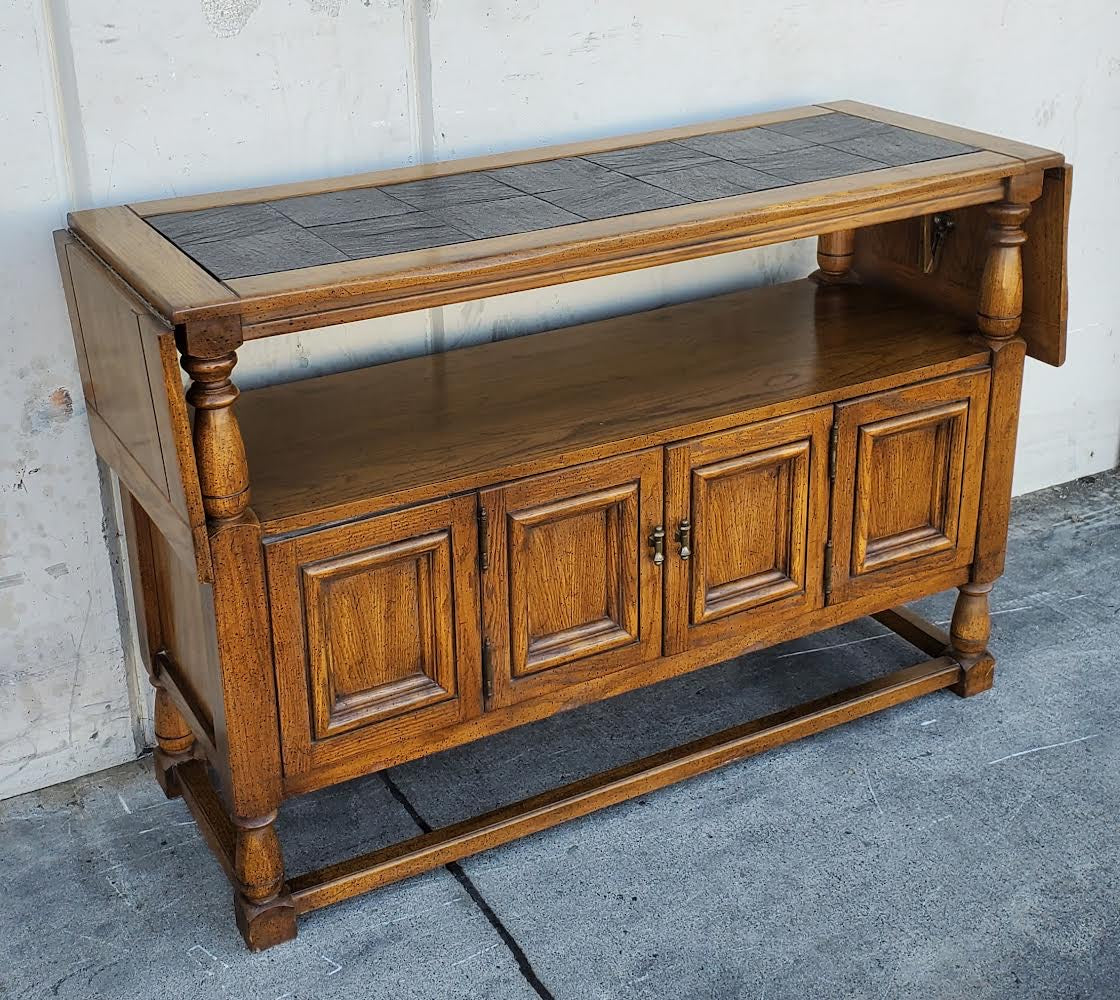 Buffet sideboard drop down leaves server