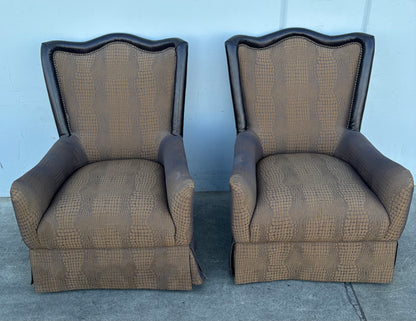 A. R. T. Brown armchairs
