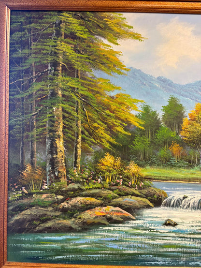 Original Oil Painting signed by Joyce “Landscape “