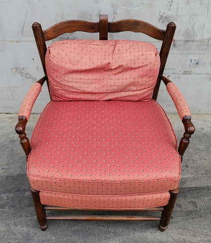 Pink armchair French country style