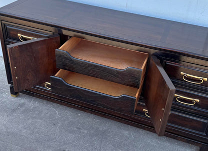 American of Martinsville sideboard/ credenza/Dresser Dark Large